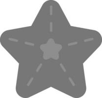 icono de vector de estrella de mar