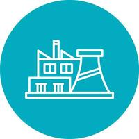 Factory Plant Vector Icon