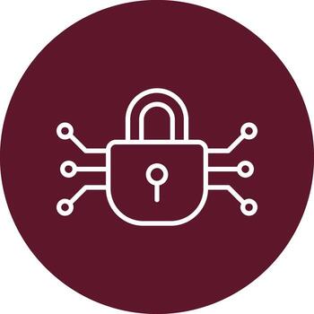 Data Encryption Vector Icon