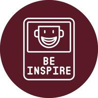 Be Inspired Vector Icon