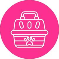 pet carrier Vector Icon