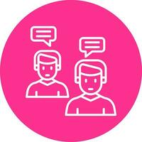 Conversation Vector Icon