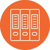 icono de vector de carpeta