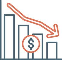 Economic Crisis Vector Icon