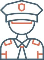 Policeman Vector Icon