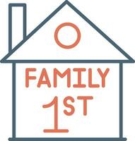 Family First Vector Icon