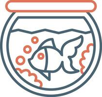 fish bowl Vector Icon