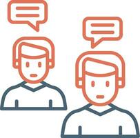 Conversation Vector Icon