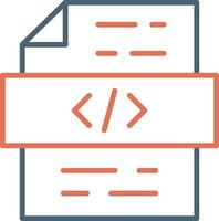 icono de vector de programador