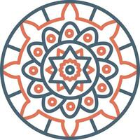 icono de vector de mandala