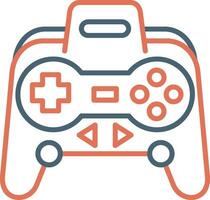 icono de vector de controlador de juego