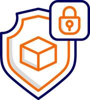 icono de vector de seguridad