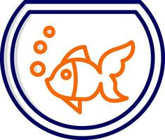 fish bowl Vector Icon