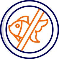 no fishing Vector Icon