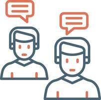 Conversation Vector Icon