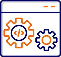 icono de vector de configuración