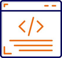 Web Programming Vector Icon