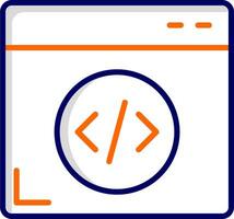 Web Programming Vector Icon