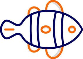 Clown Fish Vector Icon