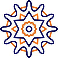 icono de vector de mandala