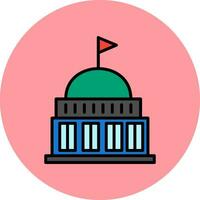 Parliament Vector Icon