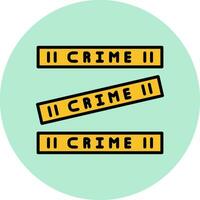 Crime Scene Vector Icon