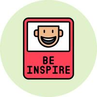 Be Inspired Vector Icon