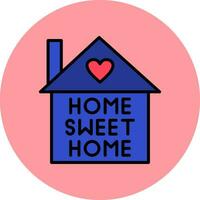 Home Sweet Home Vector Icon