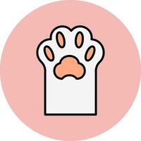 Paw Vector Icon