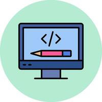 Coding Vector Icon