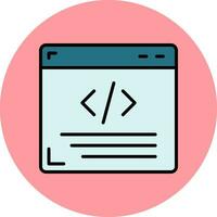 Web Programming Vector Icon