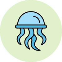 Jellyfish Vector Icon