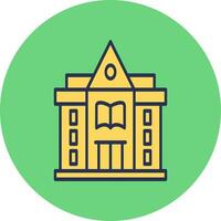 Library Vector Icon