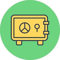 Safe Deposit Vector Icon