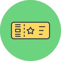 Ticket Vector Icon