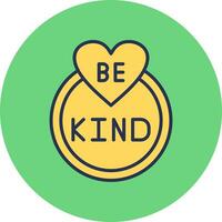 Be Kind Vector Icon