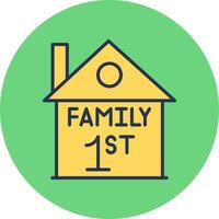 Family First Vector Icon