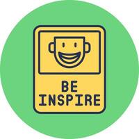 Be Inspired Vector Icon