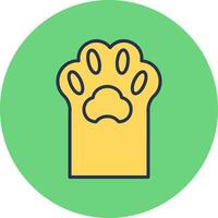 Paw Vector Icon