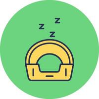 pet bed Vector Icon