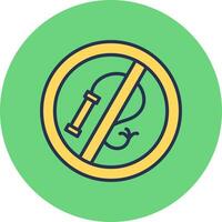 No Whip Vector Icon