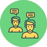 Conversation Vector Icon