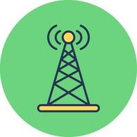 Broadcast Vector Icon