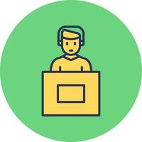 Interview Vector Icon