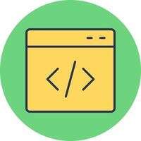 Coding Vector Icon