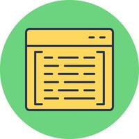 Coding Vector Icon
