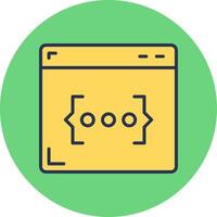 Coding Vector Icon