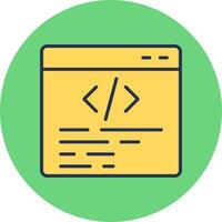 Web Programming Vector Icon