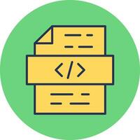 icono de vector de programador