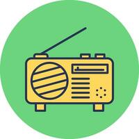 Radio Vector Icon